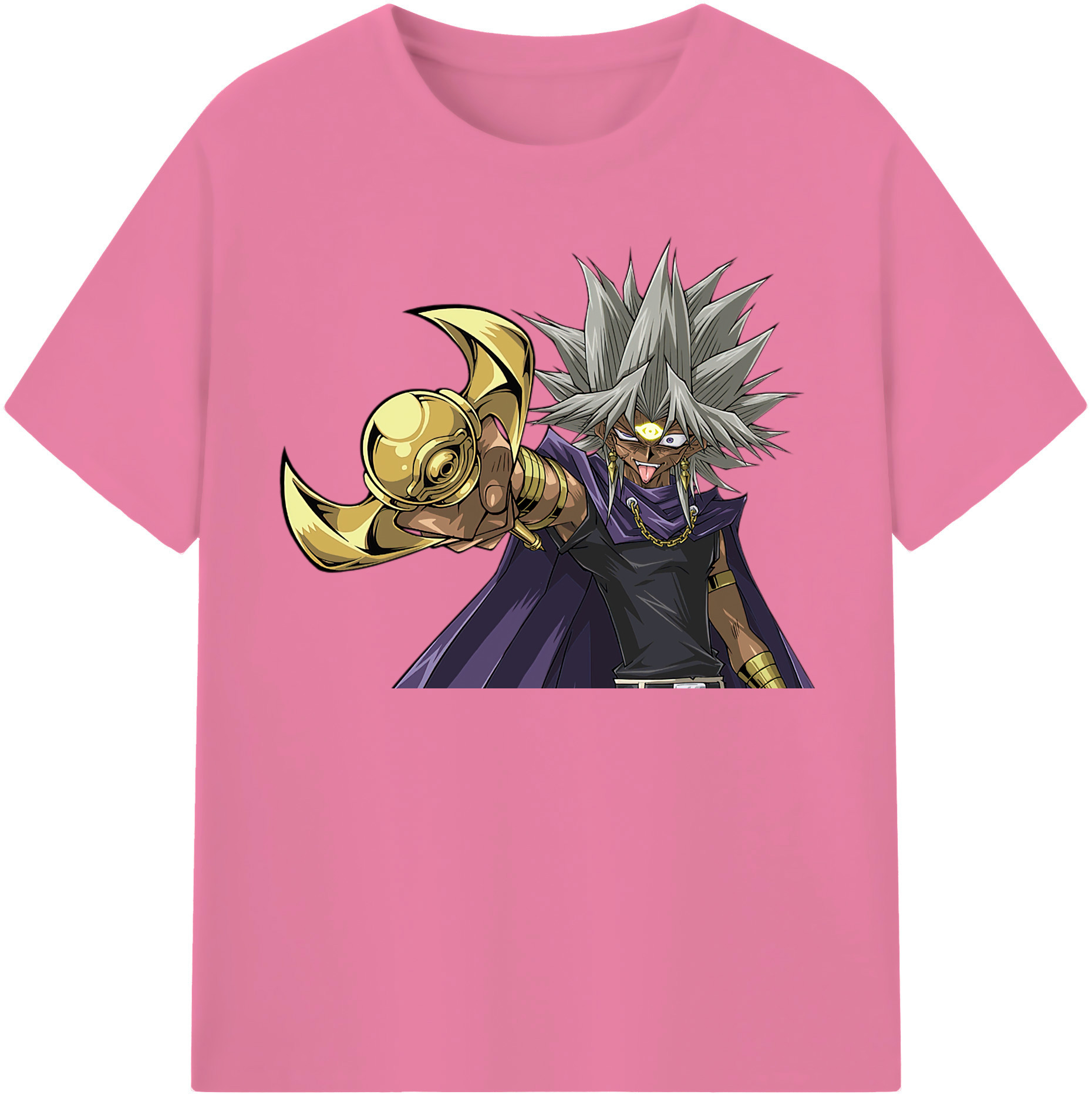 （画像用） 遊☆戯☆王 Yu-Gi-Oh! 綿100％半袖Tシャツ（フロントプリント）